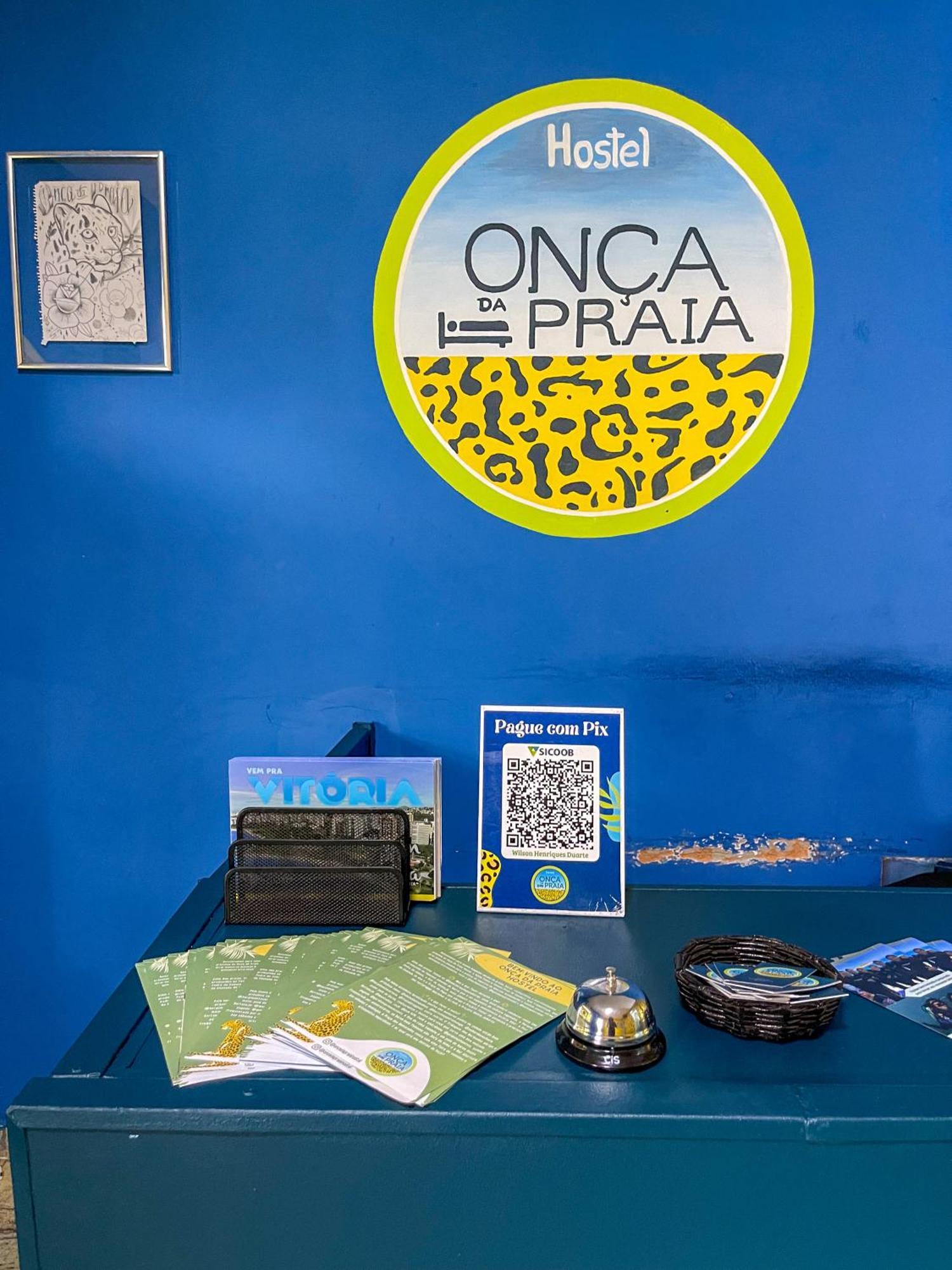 Onca Da Praia Hostel Vitória Eksteriør billede