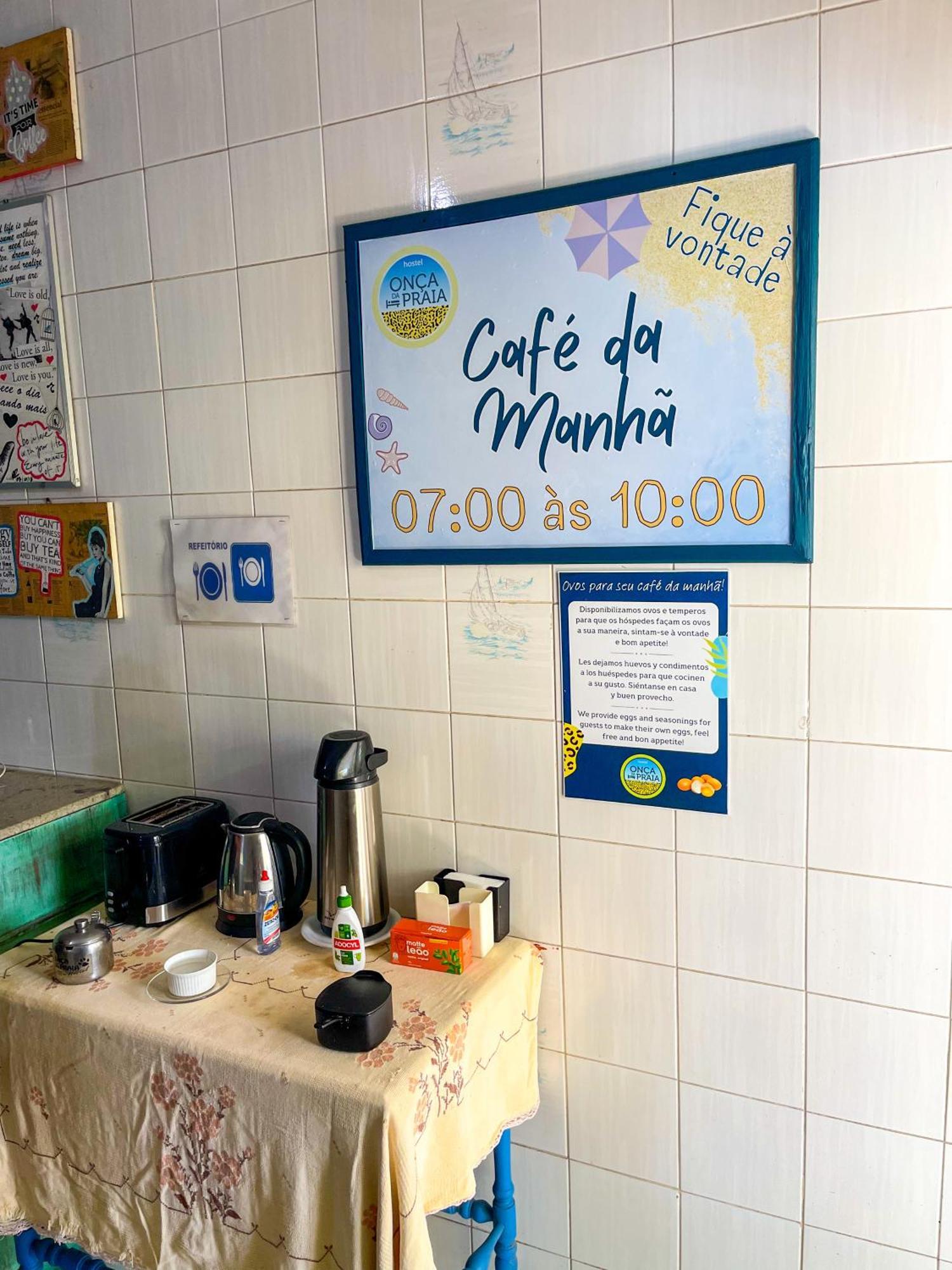 Onca Da Praia Hostel Vitória Eksteriør billede