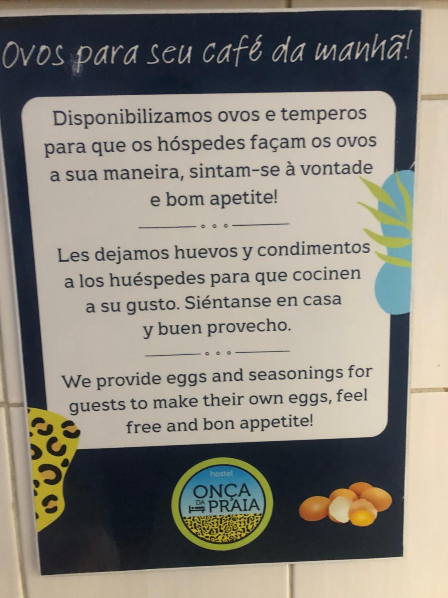 Onca Da Praia Hostel Vitória Eksteriør billede